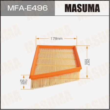 Air filter Masuma, MFA-E496