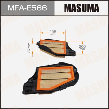 Air filter Masuma, MFA-E566