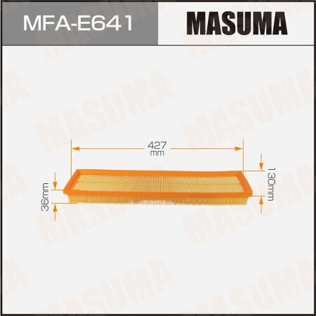 Air filter Masuma, MFA-E641
