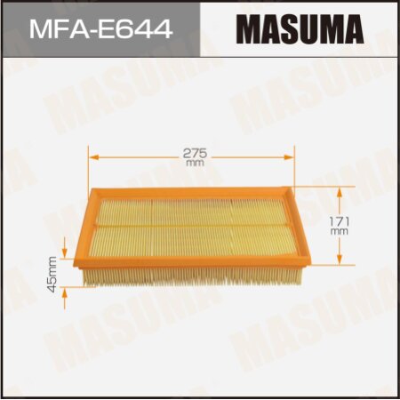 Air filter Masuma, MFA-E644