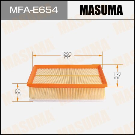 Air filter Masuma, MFA-E654