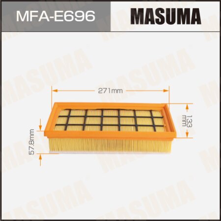 Air filter Masuma, MFA-E696