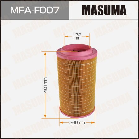 Air filter Masuma, MFA-F007