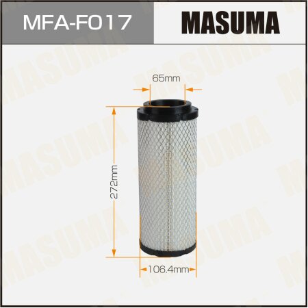 Air filter Masuma, MFA-F017