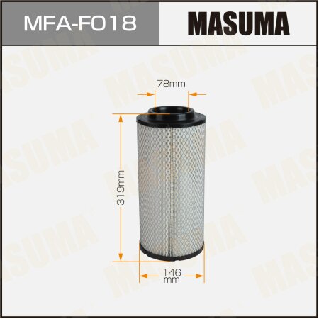 Air filter Masuma, MFA-F018