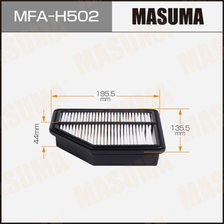 Air filter Masuma, MFA-H502