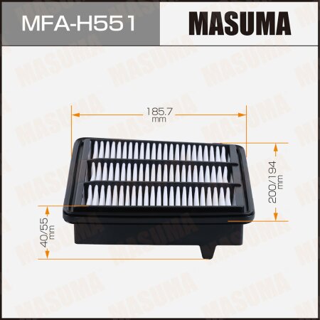 Air filter Masuma, MFA-H551