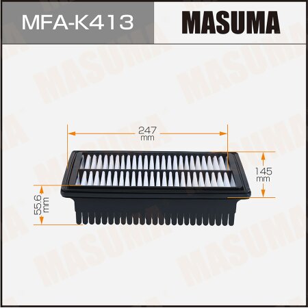 Air filter Masuma, MFA-K413