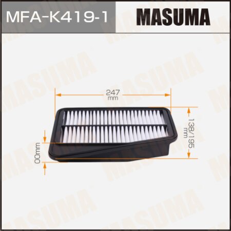 Air filter Masuma, MFA-K419-1