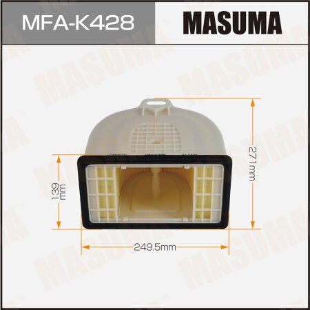 Air filter Masuma, MFA-K428