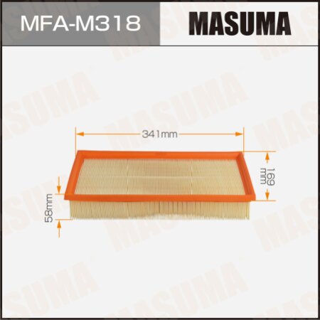 Air filter Masuma, MFA-M318