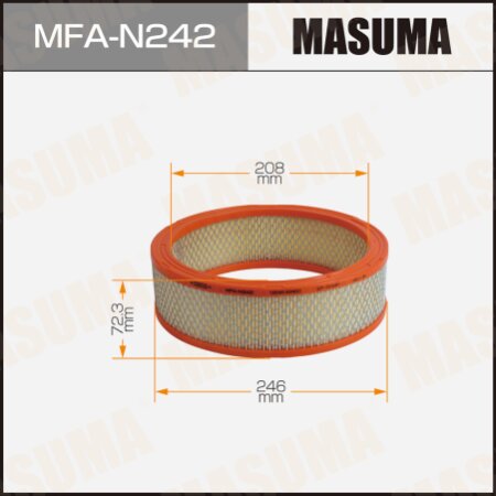 Air filter Masuma, MFA-N242