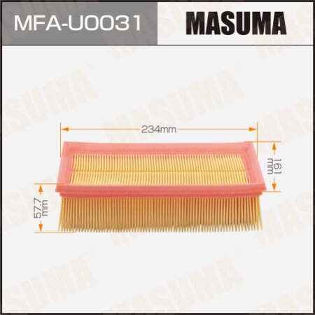 Air filter Masuma, MFA-U0031