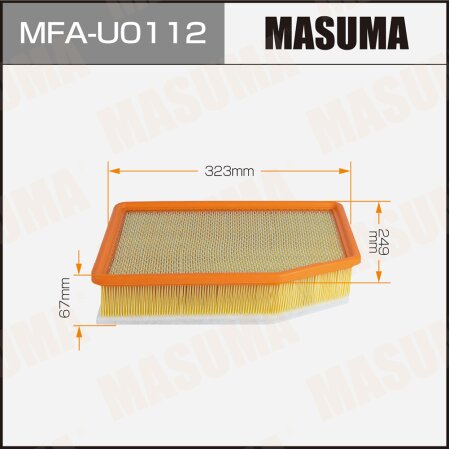 Air filter Masuma, MFA-U0112