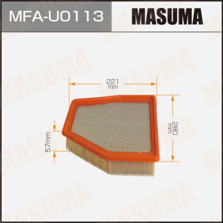 Air filter Masuma, MFA-U0113