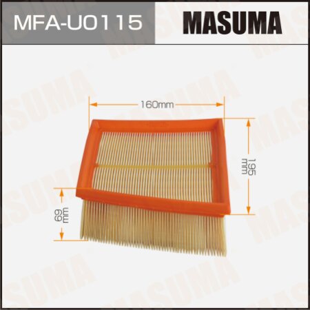 Air filter Masuma, MFA-U0115