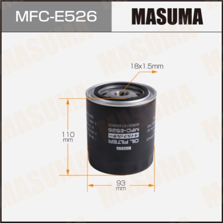 Oil filter Masuma, MFC-E526