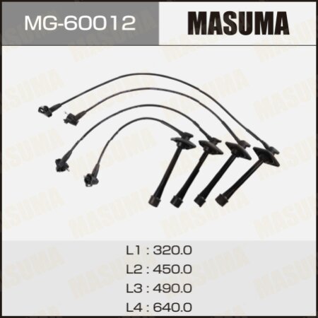 Spark plug wires kit Masuma, MG-60012