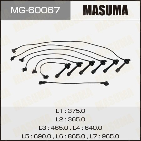 Spark plug wires kit Masuma, MG-60067