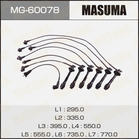 Spark plug wires kit Masuma, MG-60078