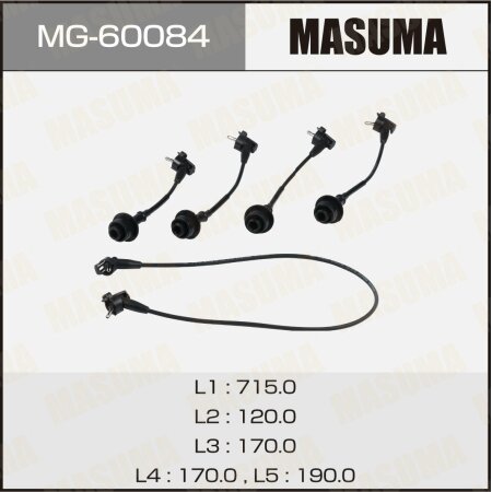 Spark plug wires kit Masuma, MG-60084