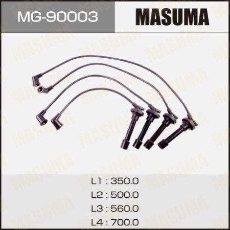 Spark plug wires kit Masuma, MG-90003