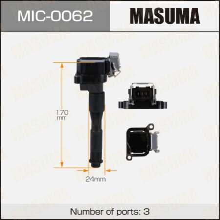 Ignition coil Masuma, MIC-0062