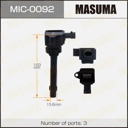 Ignition coil Masuma, MIC-0092
