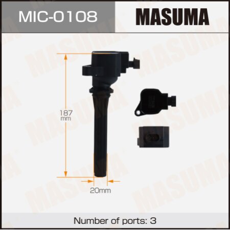 Ignition coil Masuma, MIC-0108