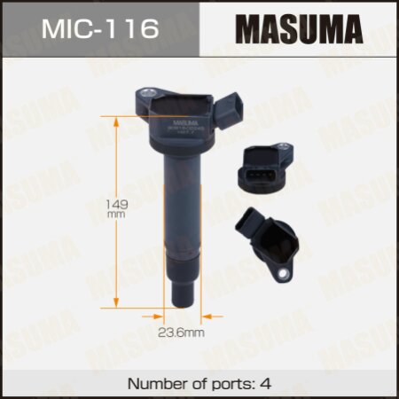 Ignition coil Masuma, MIC-116