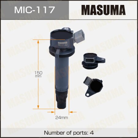 Ignition coil Masuma, MIC-117