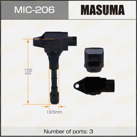 Ignition coil Masuma, MIC-206