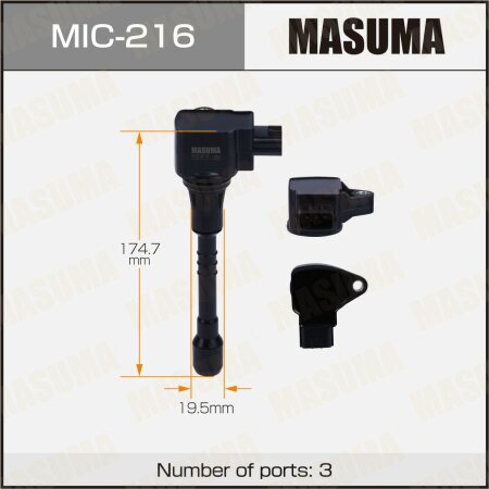 Ignition coil Masuma, MIC-216