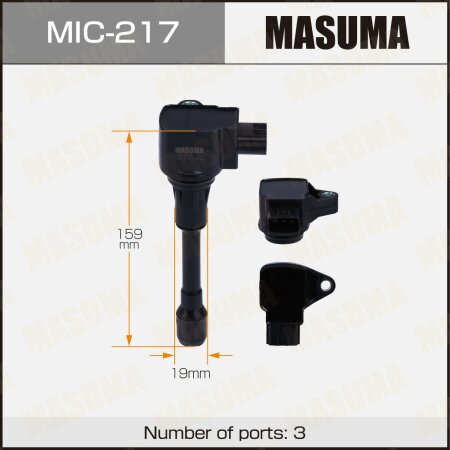 Ignition coil Masuma, MIC-217