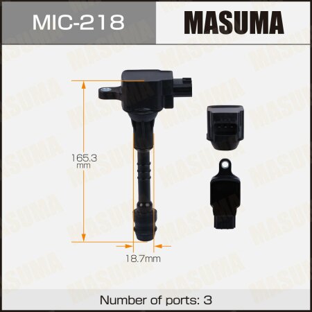 Ignition coil Masuma, MIC-218