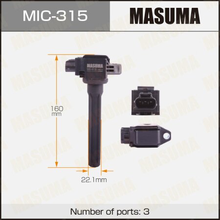 Ignition coil Masuma, MIC-315