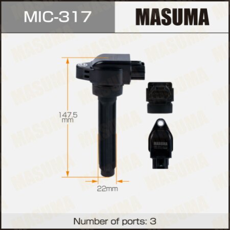Ignition coil Masuma, MIC-317