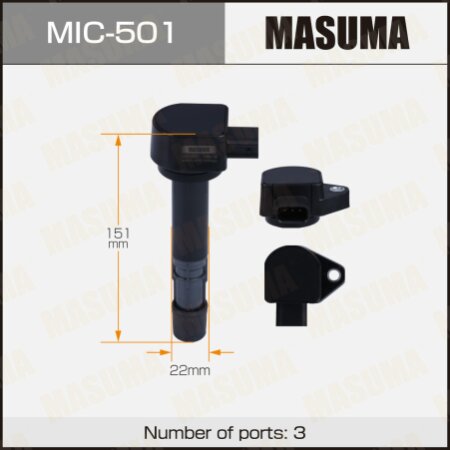 Ignition coil Masuma, MIC-501
