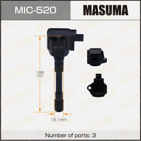 Ignition coil Masuma, MIC-520