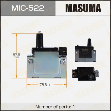 Ignition coil Masuma, MIC-522