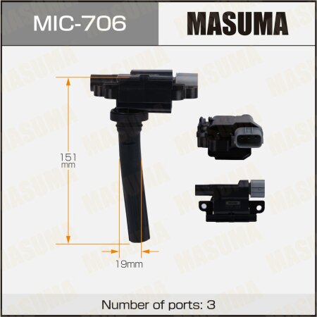 Ignition coil Masuma, MIC-706