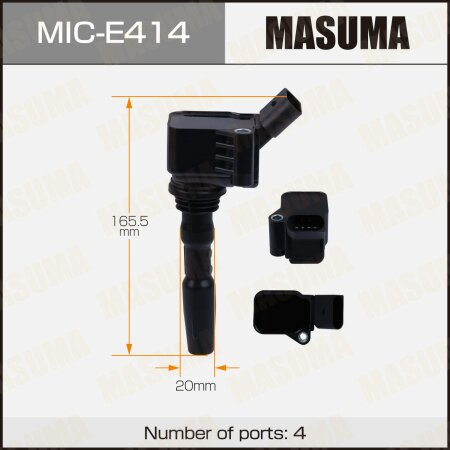 Ignition coil Masuma, MIC-E414