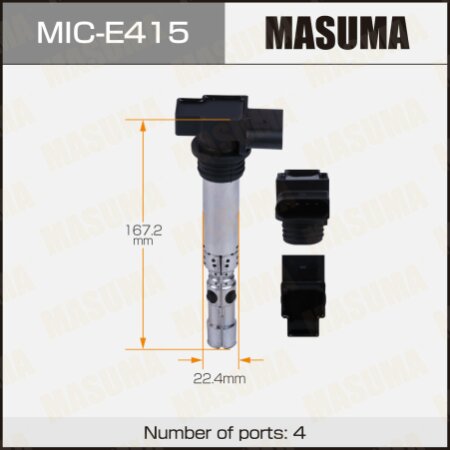 Ignition coil Masuma, MIC-E415