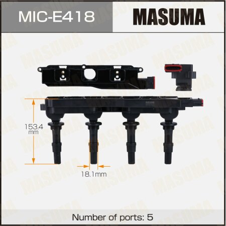 Ignition coil Masuma, MIC-E418