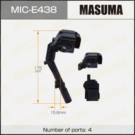 Ignition coil Masuma, MIC-E438