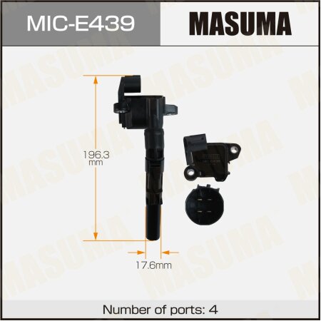 Ignition coil Masuma, MIC-E439