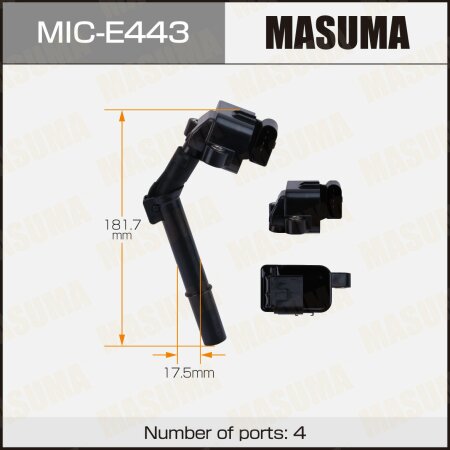 Ignition coil Masuma, MIC-E443