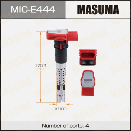 Ignition coil Masuma, MIC-E444