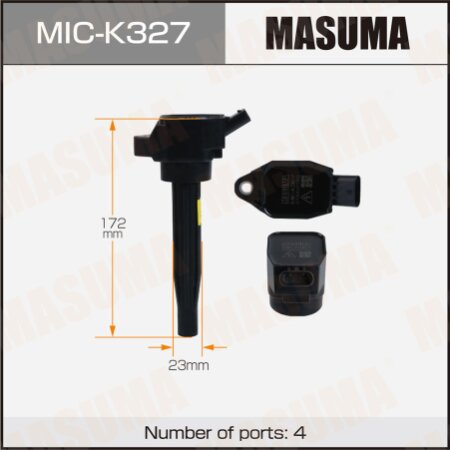Ignition coil Masuma, MIC-K327