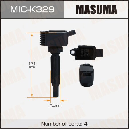 Ignition coil Masuma, MIC-K329